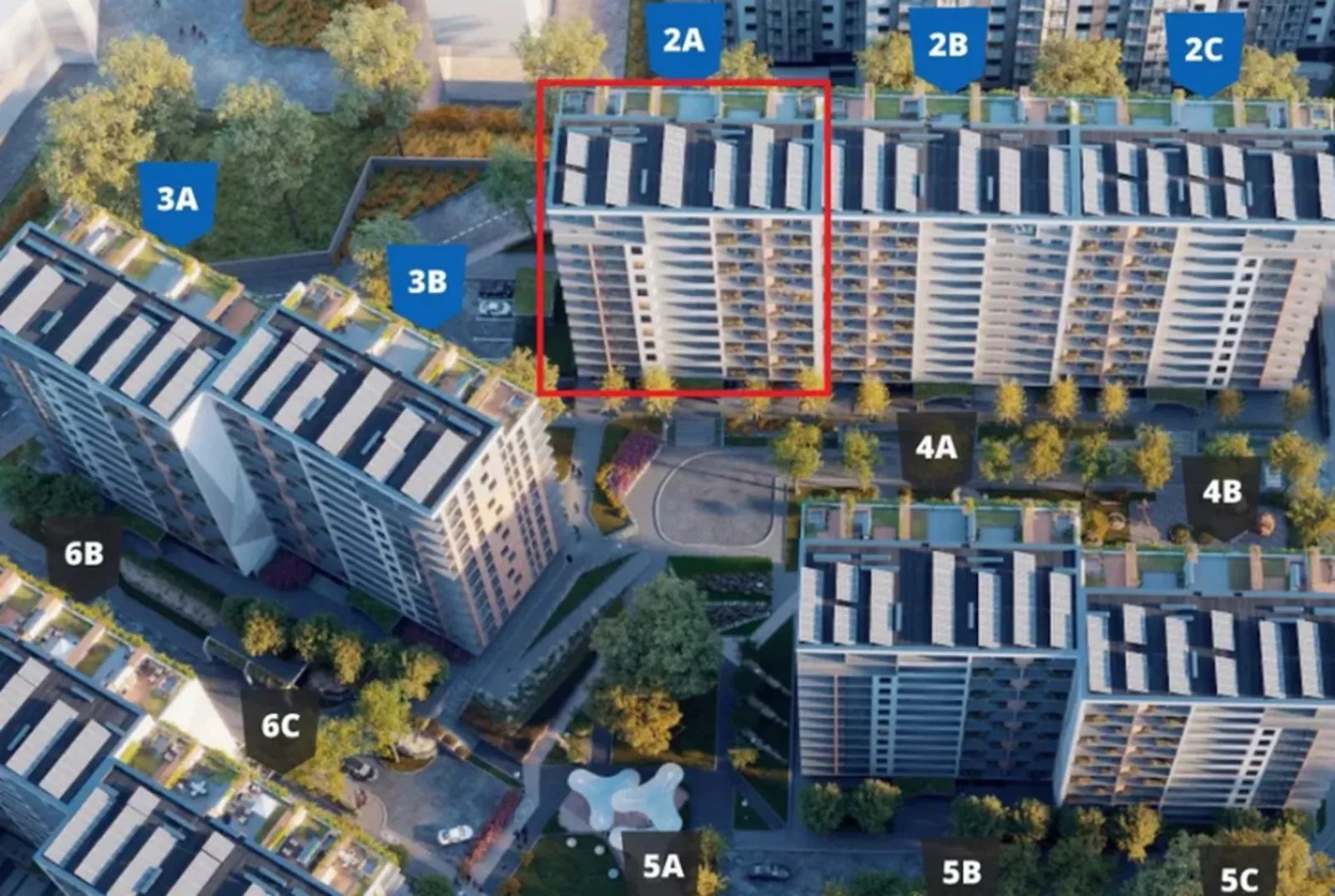 Apartments for sale 2 rooms, 55 m², 4th fl./13 floors. Tarnavskoho Henerala vul., Ternopil. 