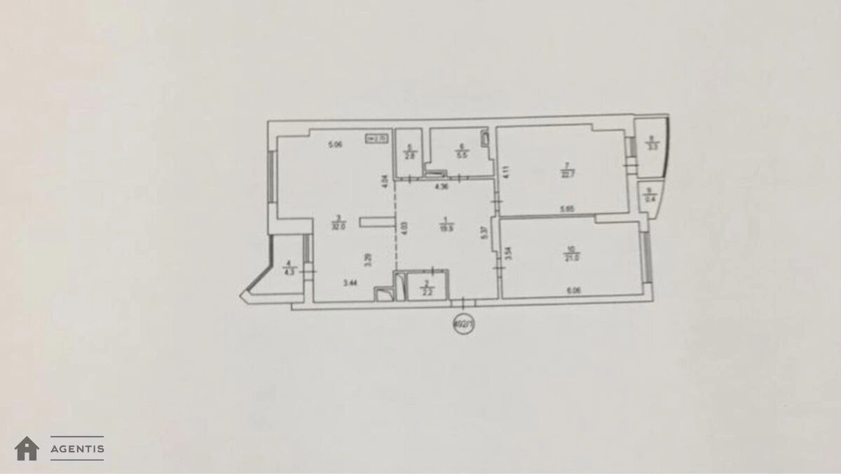 Здам квартиру 3 кімнати, 130 m², 22 пов./22 поверхи. 22, Анни Ахматової вул., Київ. 