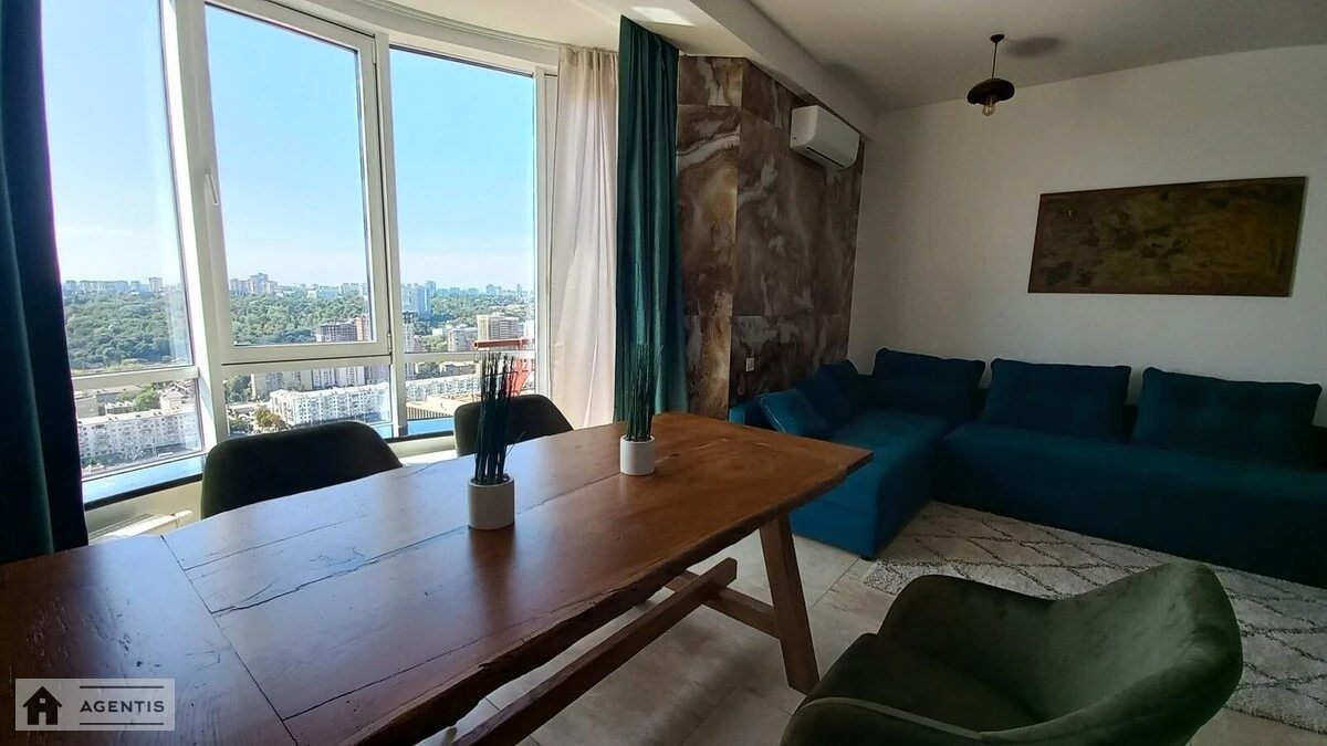 Apartment for rent 2 rooms, 65 m², 26th fl./27 floors. 37, Vasylya Tyutyunnyka vul. Anri Barbyusa, Kyiv. 