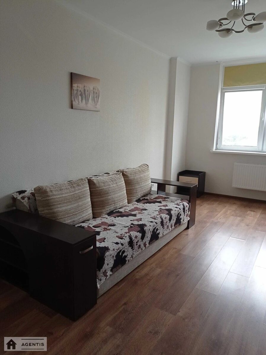 Apartment for rent 1 room, 53 m², 15th fl./25 floors. 14, Voskresenska 14, Kyiv. 