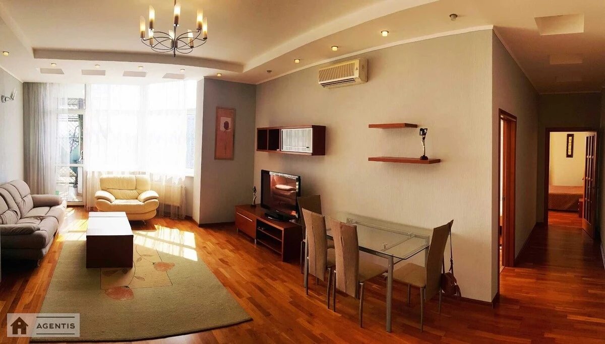 Apartment for rent 3 rooms, 95 m², 19th fl./23 floors. Proviantska vul. Hali Tymofyeyevoyi, Kyiv. 