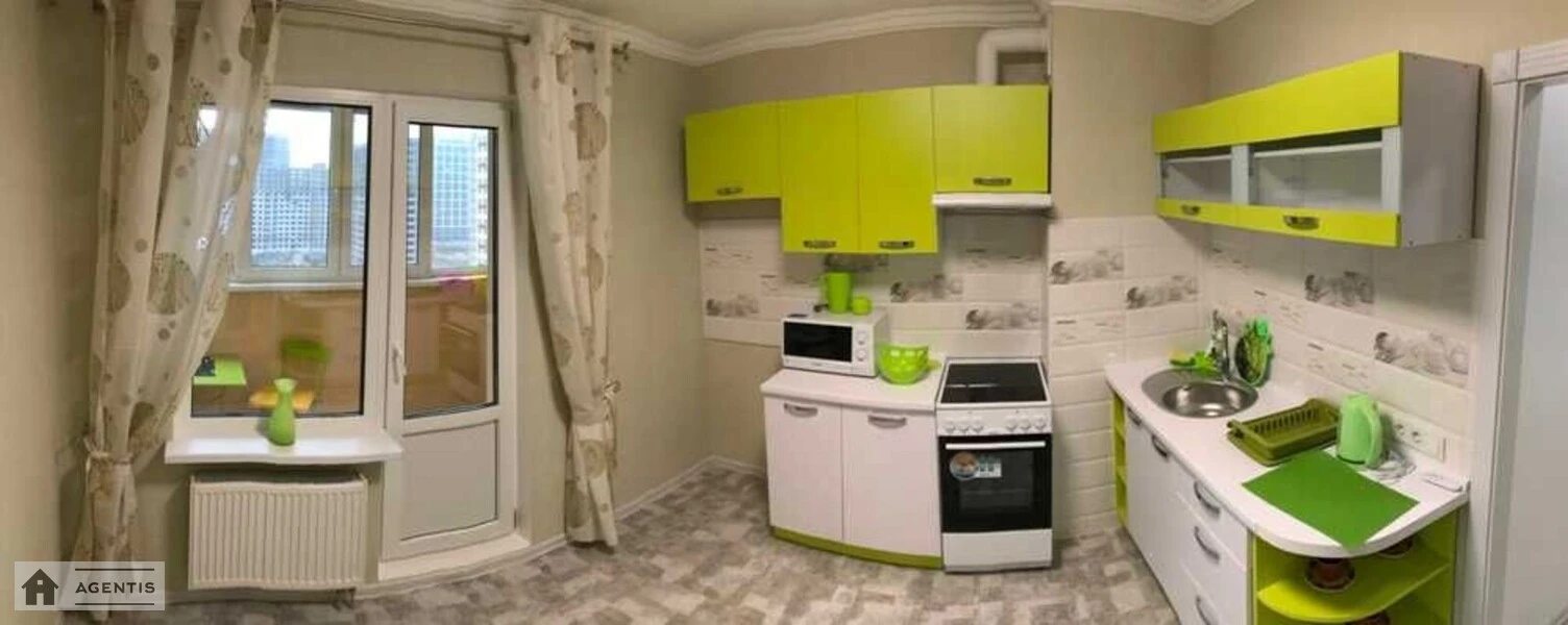 Сдам квартиру 1 комната, 48 m², 17 эт./25 этажей. 5, Сергія Данченка вул., Киев. 