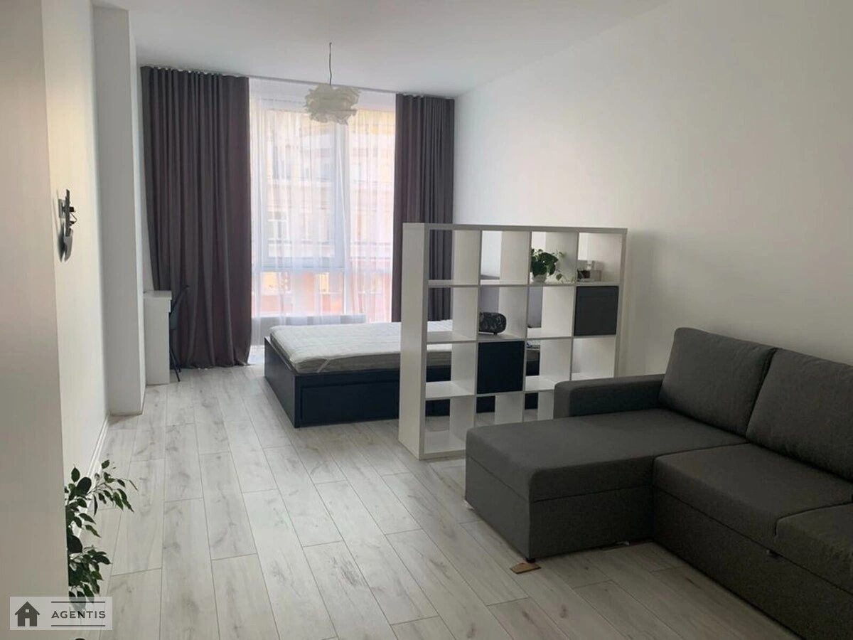 Сдам квартиру 1 комната, 41 m², 24 эт./25 этажей. 21, Левка Лукяненка вул. (Маршала Тимошенка), Киев. 