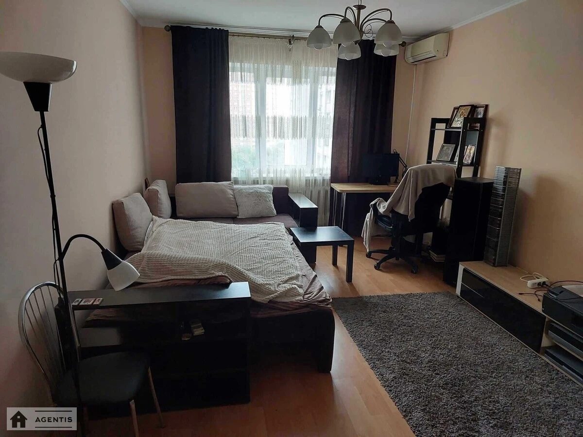 Здам квартиру 1 кімната, 45 m², 9 пов./16 поверхів. Ревуцького, Київ. 