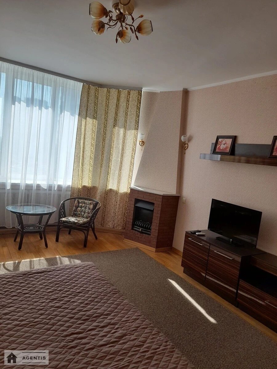 Apartment for rent 1 room, 48 m², 12th fl./24 floors. 16, Mykoly Bazhana prosp., Kyiv. 