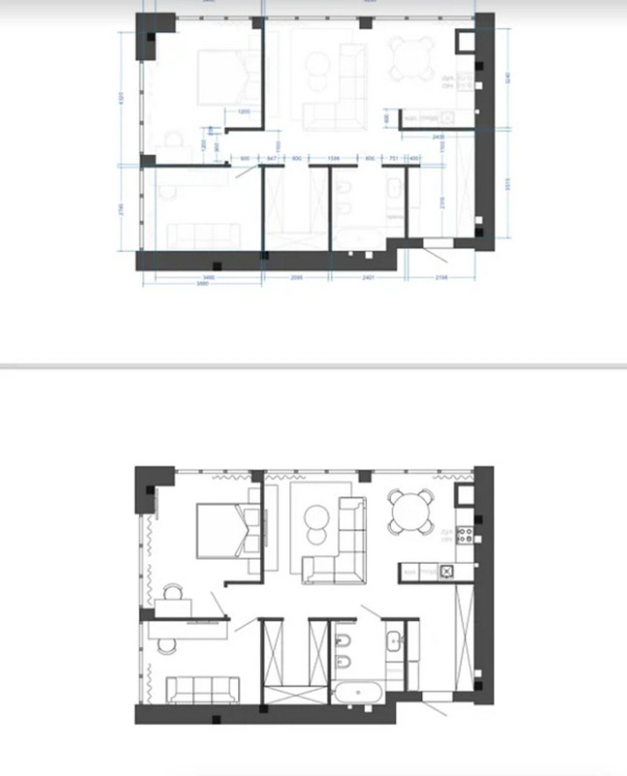 Продаж квартири 2 кімнати, 80 m², 11 пов./11 поверхів. Центр, Тернопіль. 