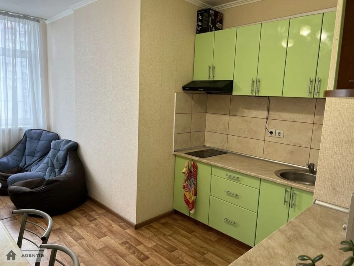 Apartment for rent. 1 room, 38 m², 11 floor/25 floors. 22, Anny Akhmatovoyi vul., Kyiv. 