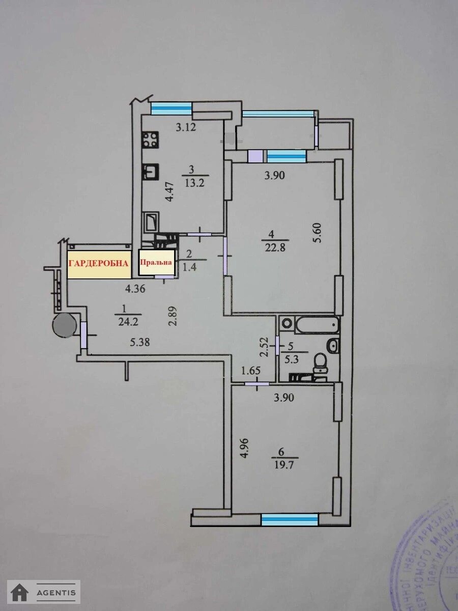 Сдам квартиру. 2 rooms, 91 m², 16 floor/25 floors. 22, Петра Григоренка просп., Киев. 