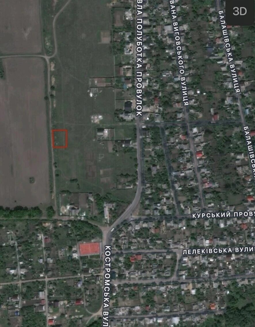 Land for sale for residential construction. Фортечний (кіровський), Kropyvnytskyy. 