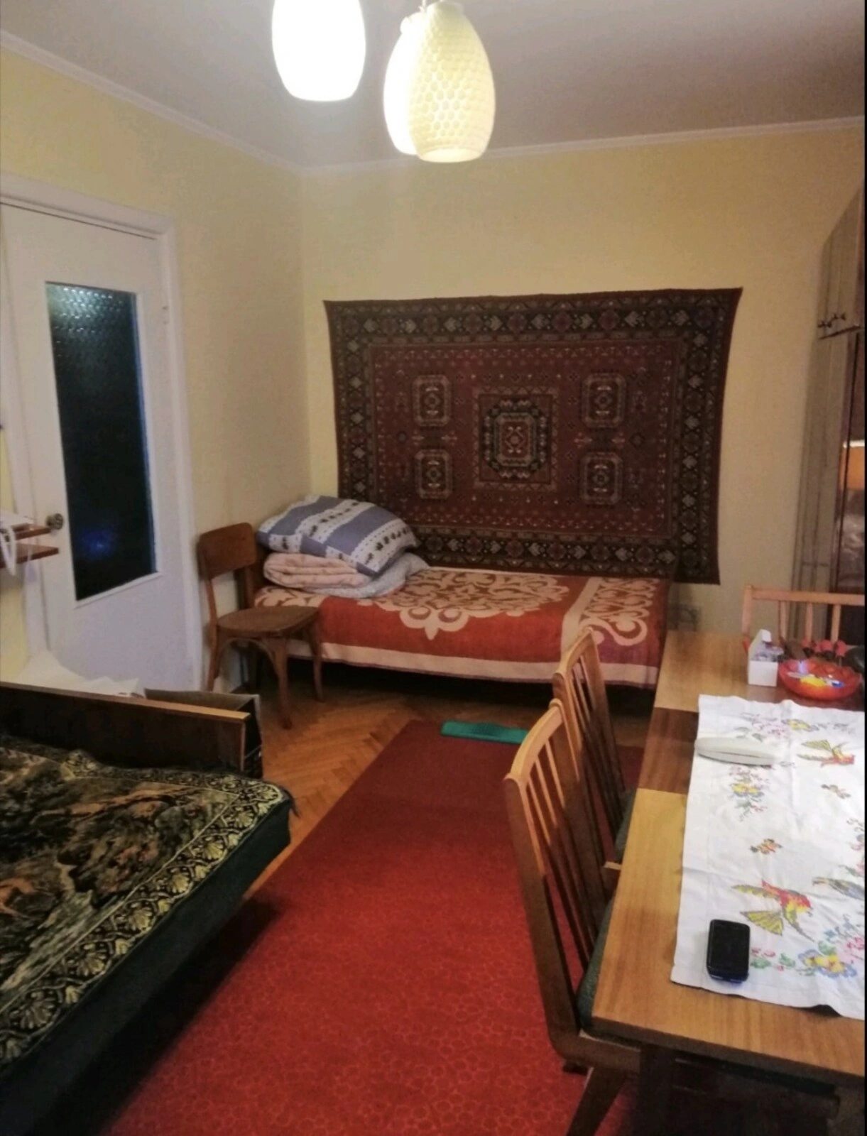 Room for rent for a long time. 1 room, 36 m², 2nd floor/5 floors. Druzhby vul., Ternopil. 