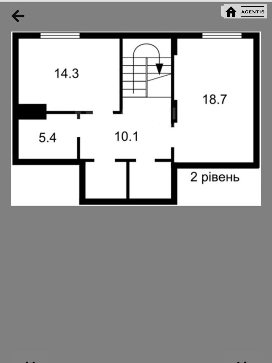 Здам квартиру. 3 rooms, 110 m², 7th floor/8 floors. 11, Дегтярна 11, Київ. 