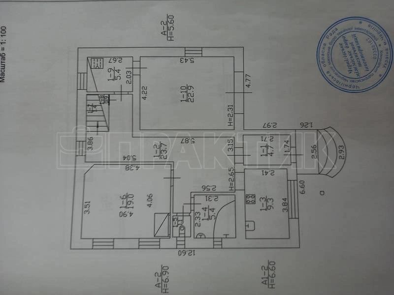 Продаж будинку 4 кімнати, 192 m². Тероборони (Гагаріна) 52Б , Чернігів. 