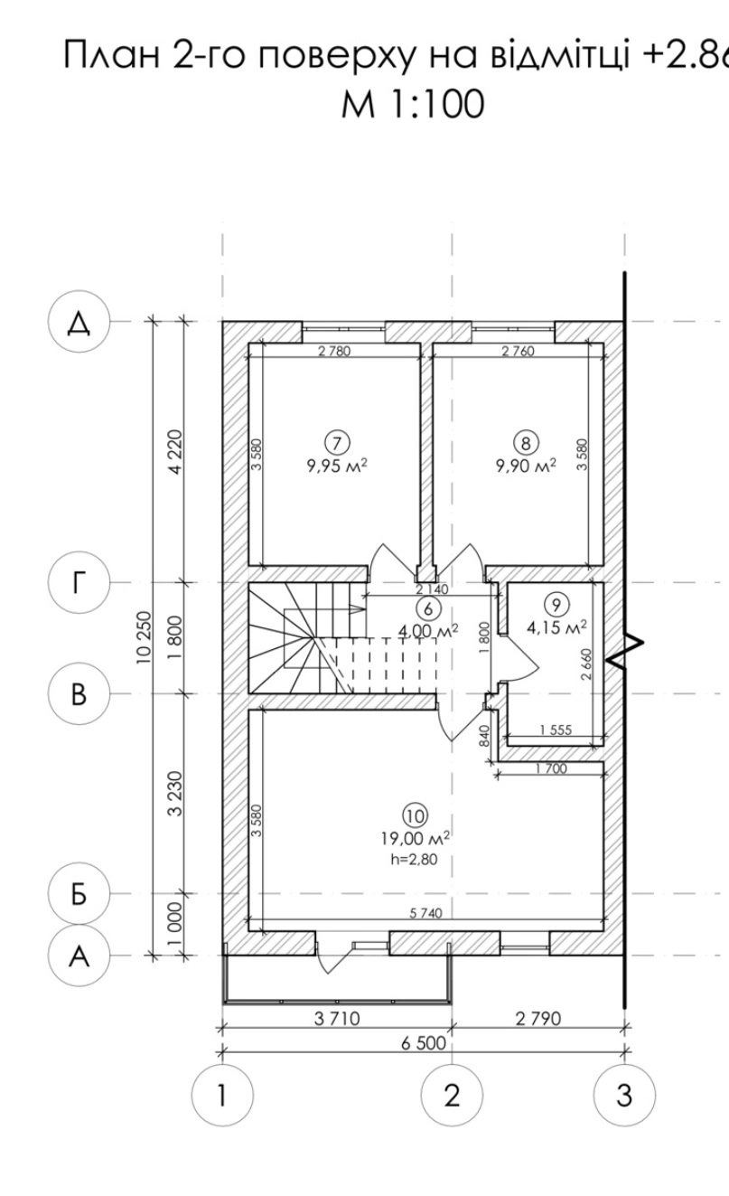 Продажа таунхауса 5 комнат, 95 m², 3 этажа. Белогородка. 