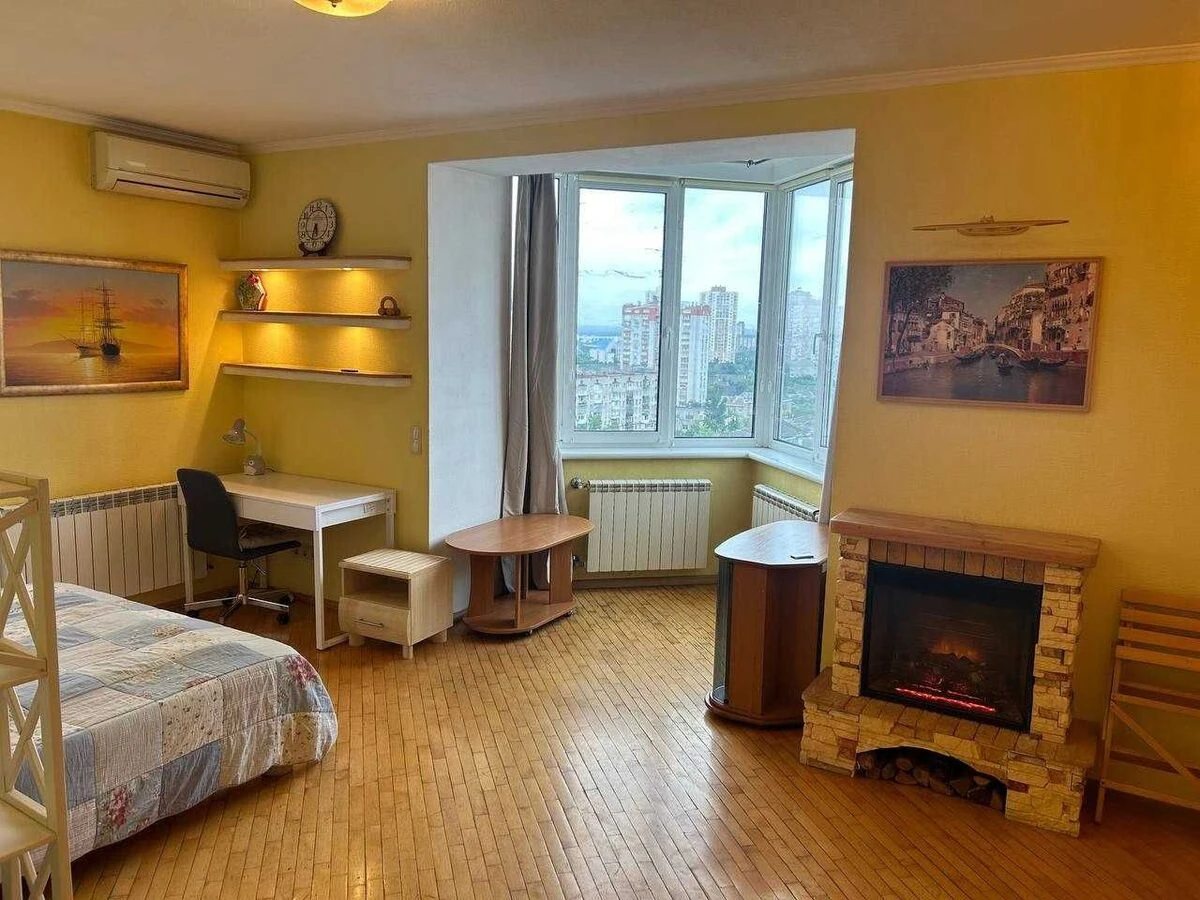 Apartment for rent. 1 room, 58 m², 15 floor/16 floors. Vinstona Cherchyllya vul. Chervonotkatska, Kyiv. 