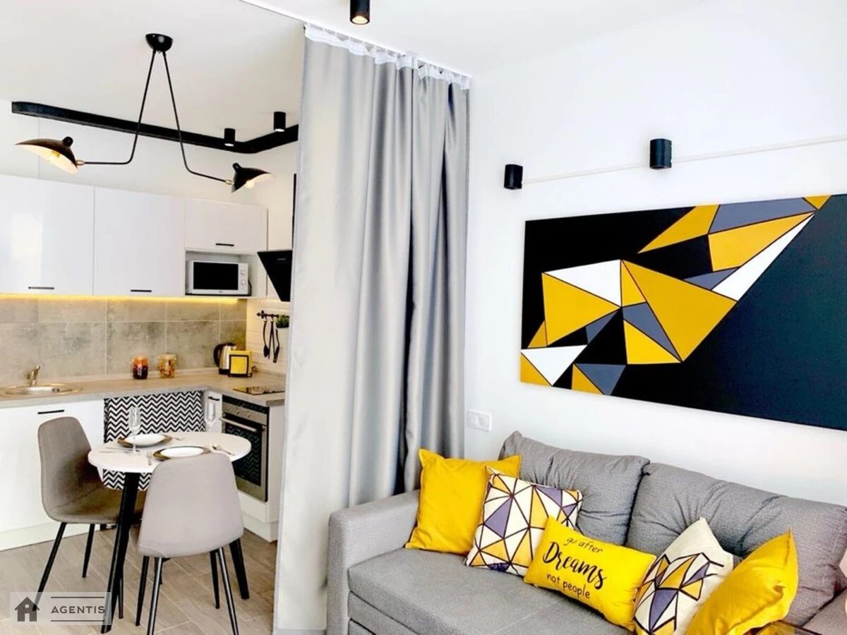 Apartment for rent. 1 room, 30 m², 10th floor/25 floors. 89, Kazymyra Malevycha vul., Kyiv. 