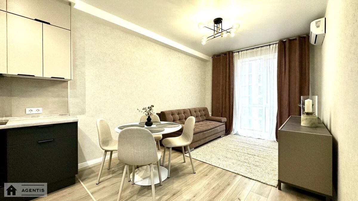 Apartment for rent. 1 room, 42 m², 7th floor/19 floors. 26, Mykhayla Maksymovycha vul. Onufriya Trutenka, Kyiv. 