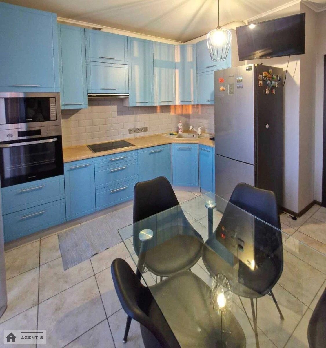 Apartment for rent. 3 rooms, 74 m², 13 floor/16 floors. 23, Vitaliya Skakuna vul. Akademika Kablukova, Kyiv. 