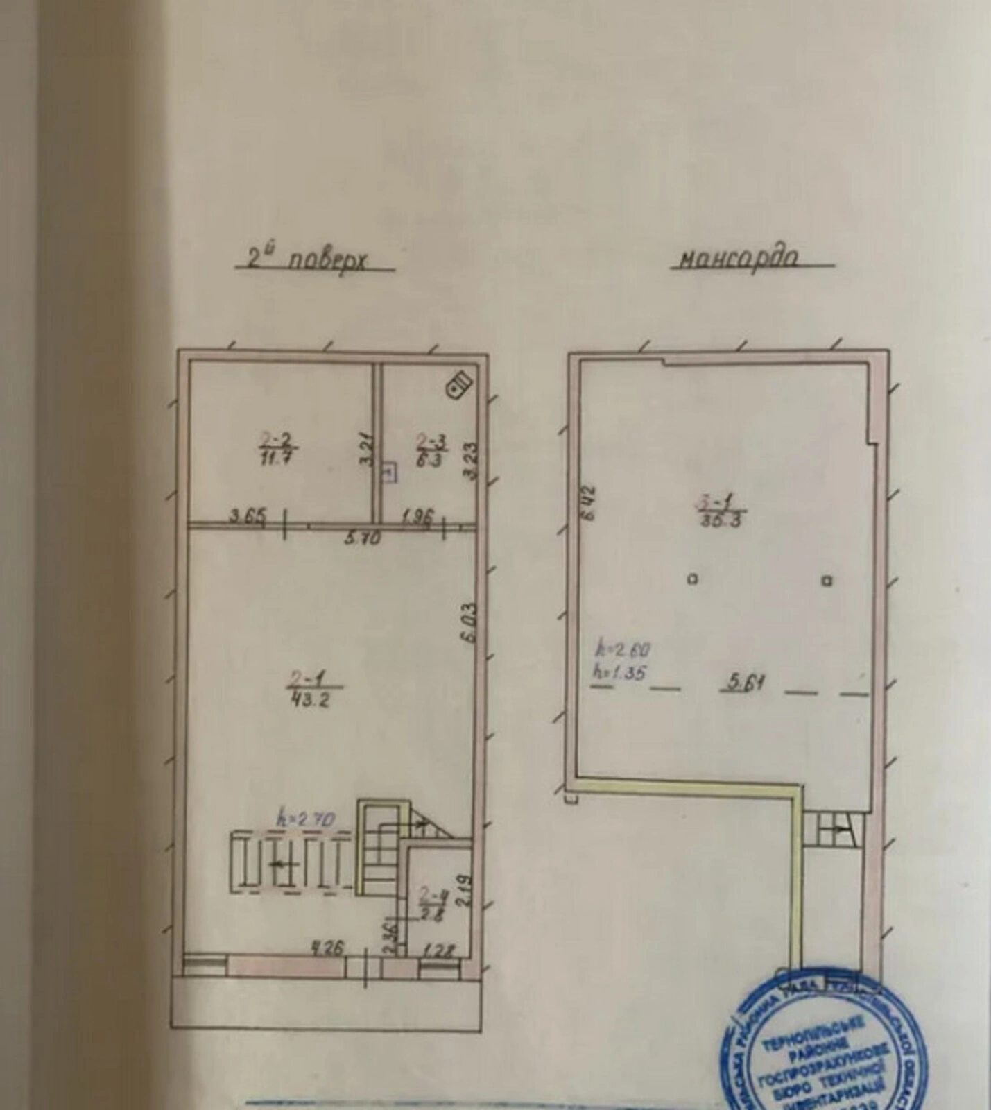 Real estate for sale for commercial purposes 230 m², 1st fl./3 floors. Дружба, Ternopil. 