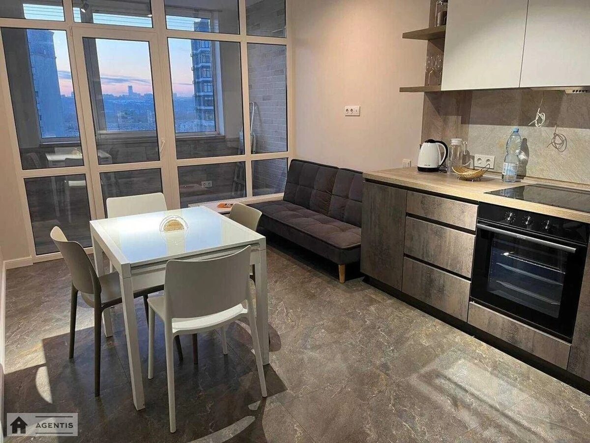 Apartment for rent. 2 rooms, 50 m², 21 floor/25 floors. 6, Yevhena Sverstyuka vul. Maryny Raskovoyi, Kyiv. 