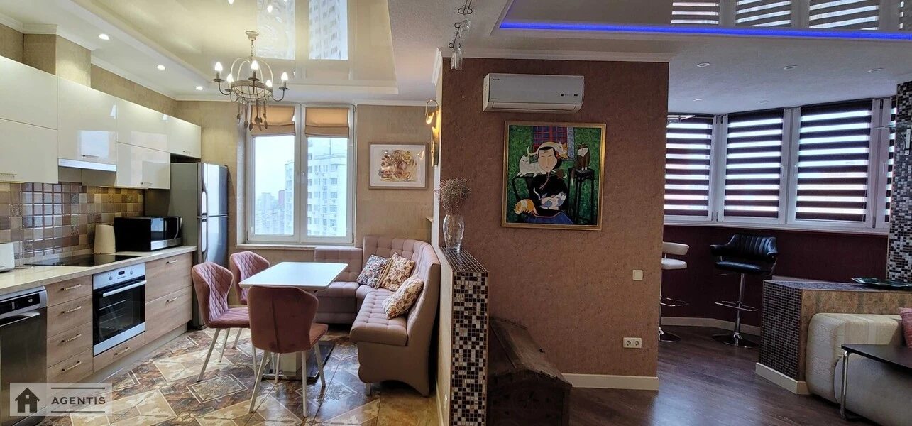 Apartment for rent. 2 rooms, 80 m², 24 floor/25 floors. 6, Oleny Pchilky vul., Kyiv. 
