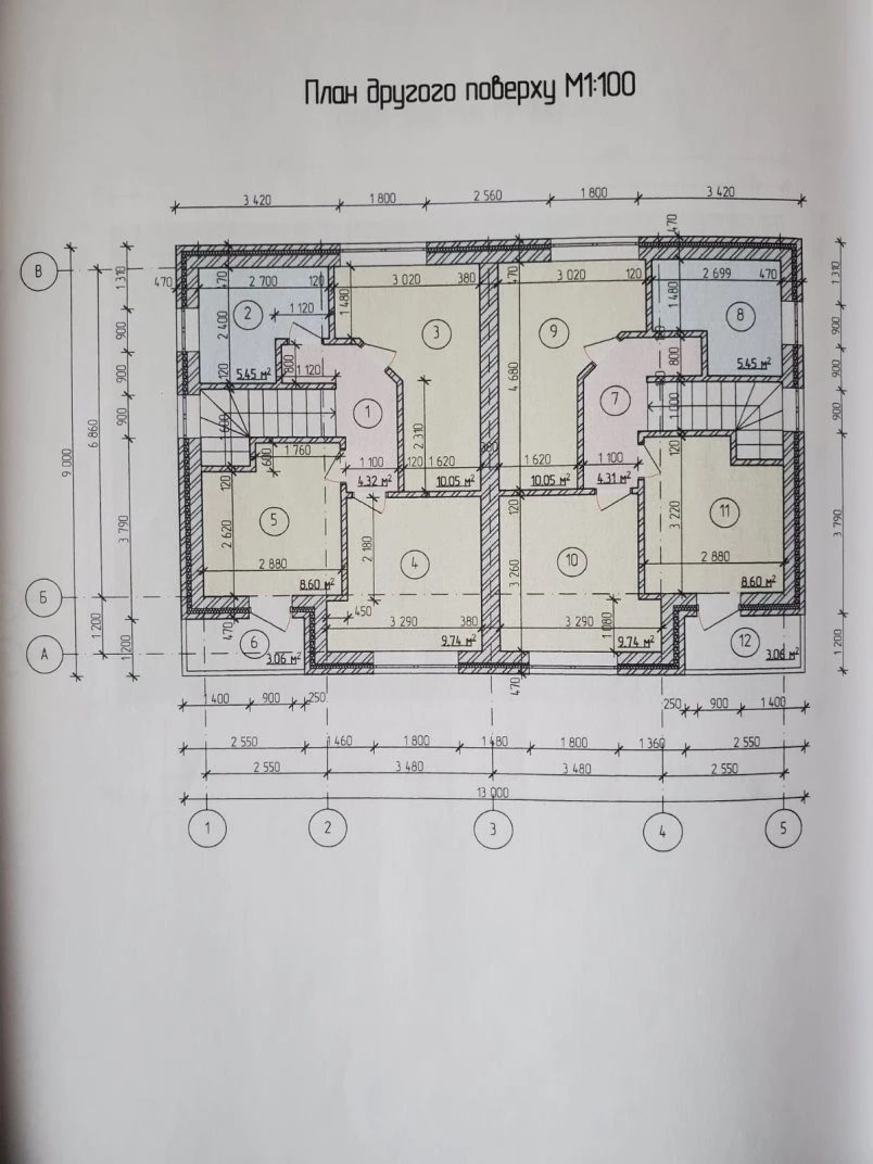 Продажа дома 3 комнаты, 120 m², 2 этажа. Винница. 