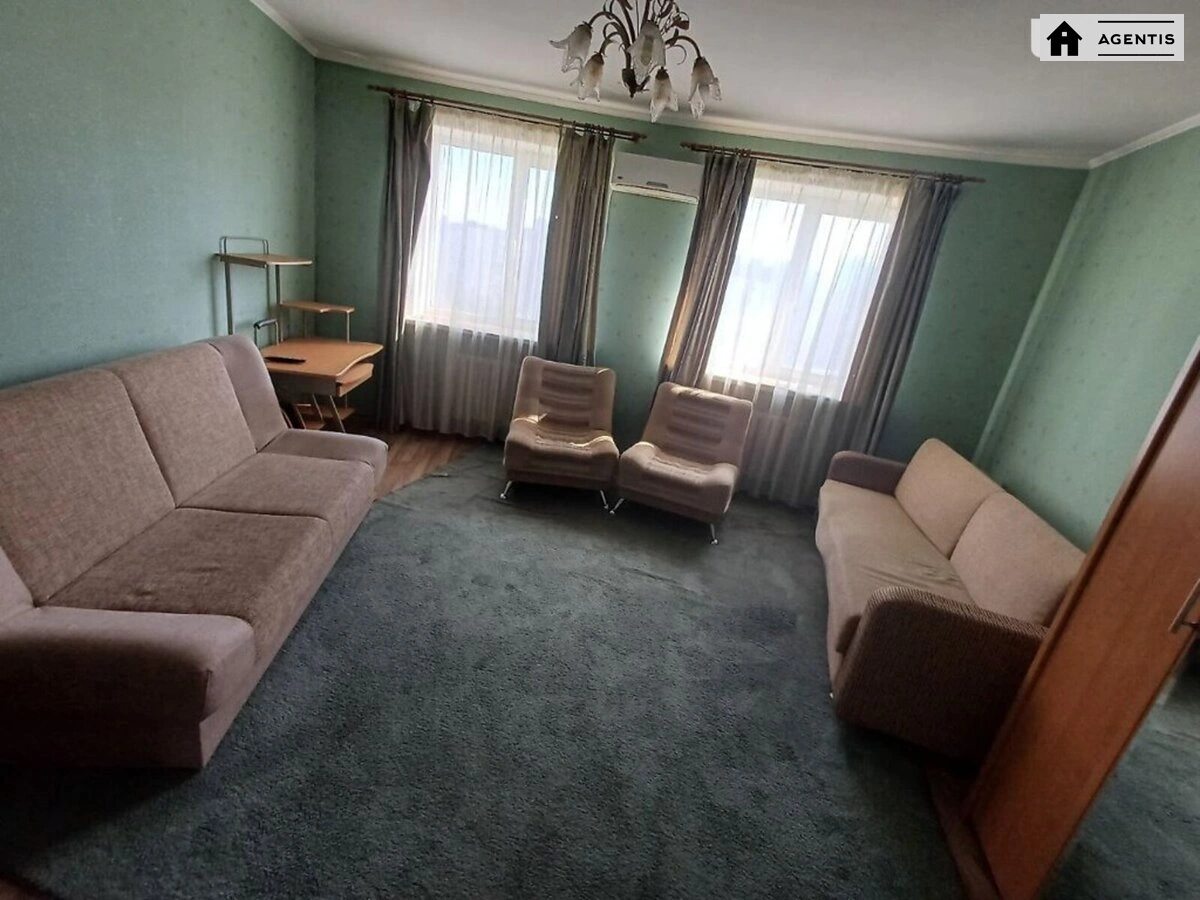 Apartment for rent. 1 room, 52 m², 8th floor/29 floors. 13, Anny Akhmatovoyi vul., Kyiv. 