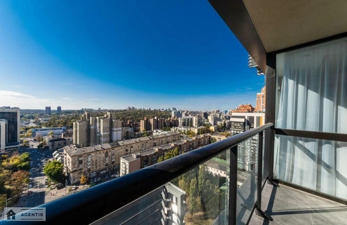 Apartment for rent. 1 room, 48 m², 20 floor/24 floors. 42, Predslavynska 42, Kyiv. 