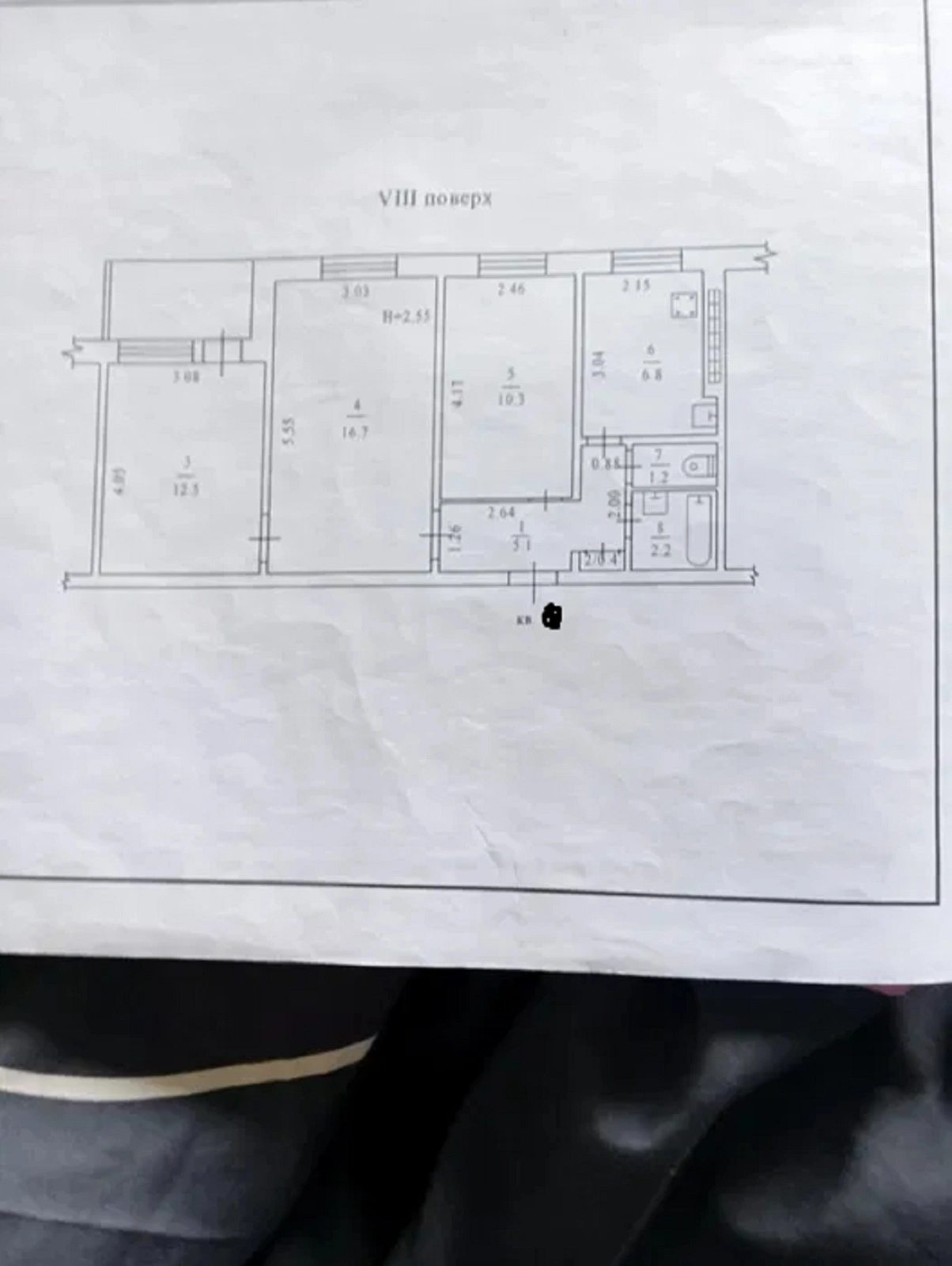 Продаж квартири 1 кімната, 70 m², 8 пов./9 поверхів. 90, Филатова Академика , Одеса. 