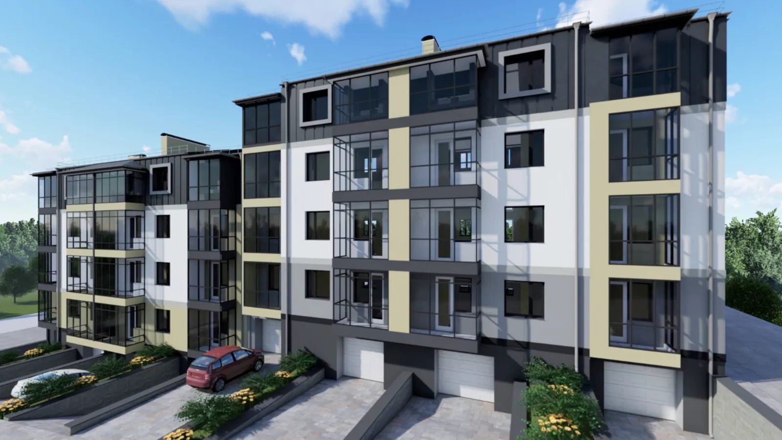 Apartments for sale 1 room, 40 m², 1st fl./4 floors. Кутковцы, Ternopil. 