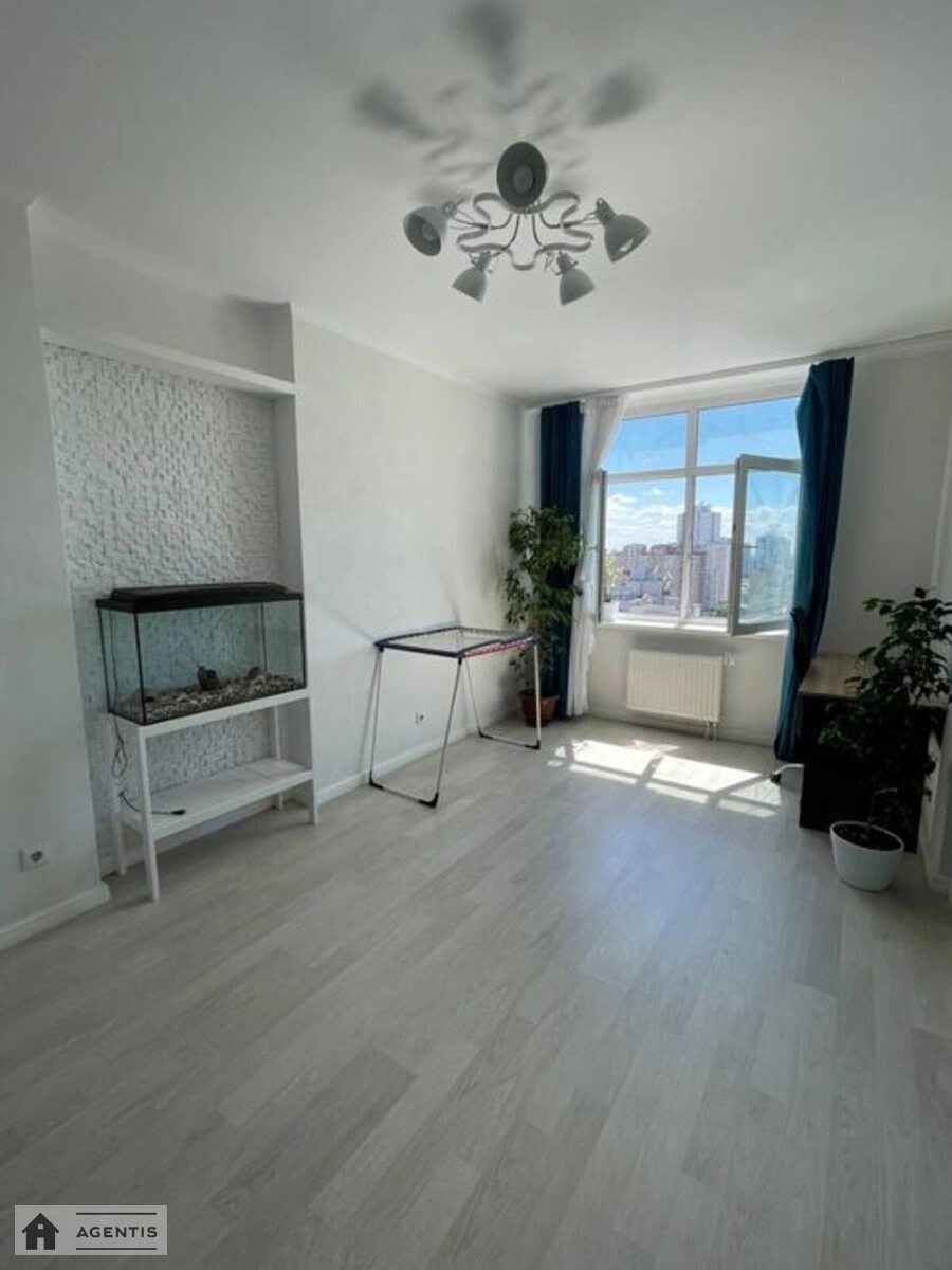 Apartment for rent 1 room, 43 m², 22nd fl./24 floors. 22, Anny Akhmatovoyi vul., Kyiv. 