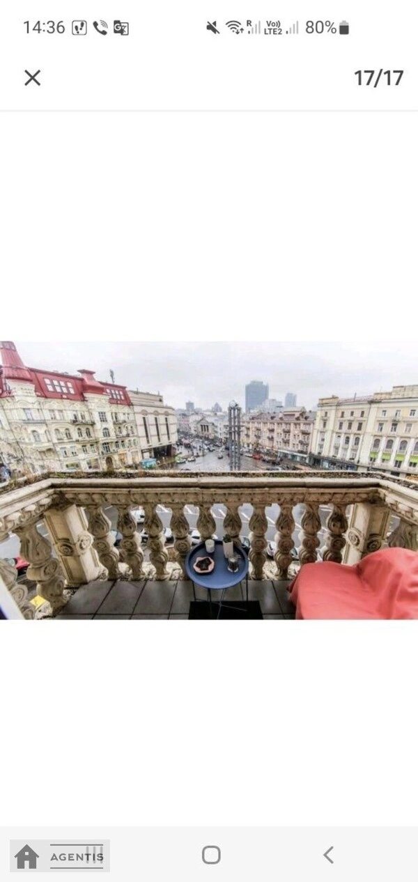 Сдам квартиру. 2 rooms, 60 m², 4th floor/6 floors. 24, Большая Васильковская 24, Киев. 