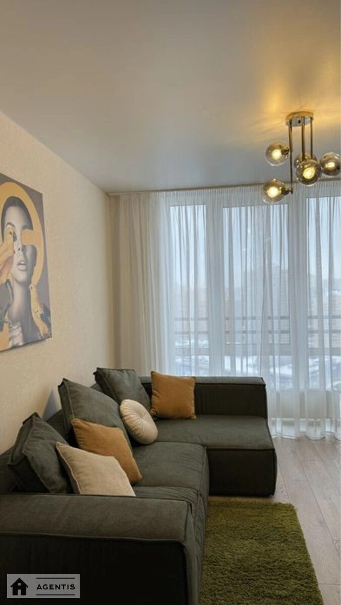 Apartment for rent. 2 rooms, 55 m², 21 floor/25 floors. 20, Dniprovska embankment 20, Kyiv. 