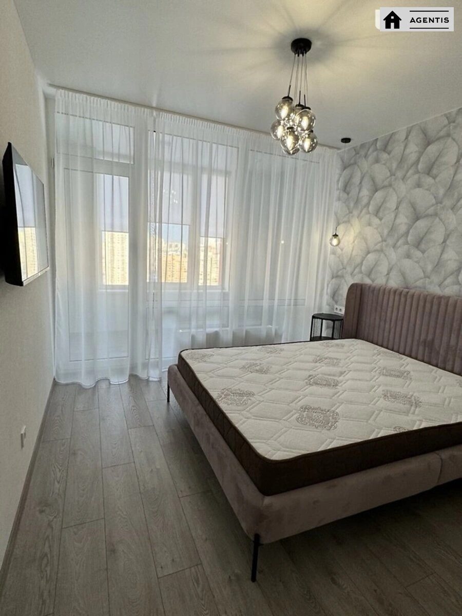 Apartment for rent. 2 rooms, 55 m², 21 floor/25 floors. 20, Dniprovska embankment 20, Kyiv. 