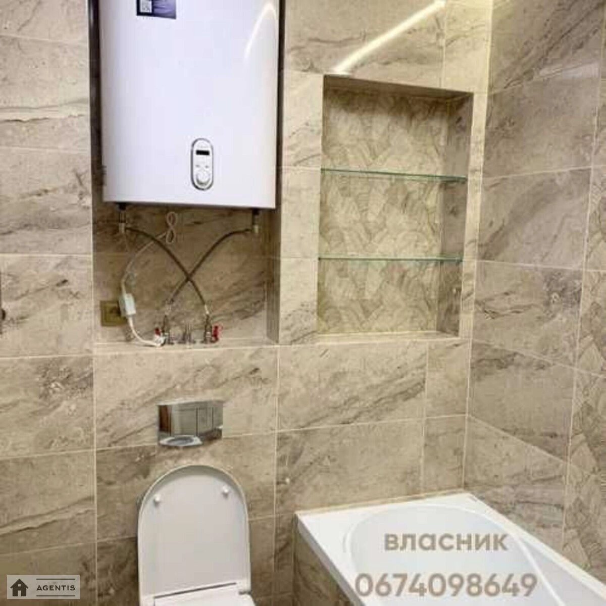 Сдам квартиру. 1 room, 40 m², 8th floor/34 floors. Академіка Заболотного вул., Киев. 