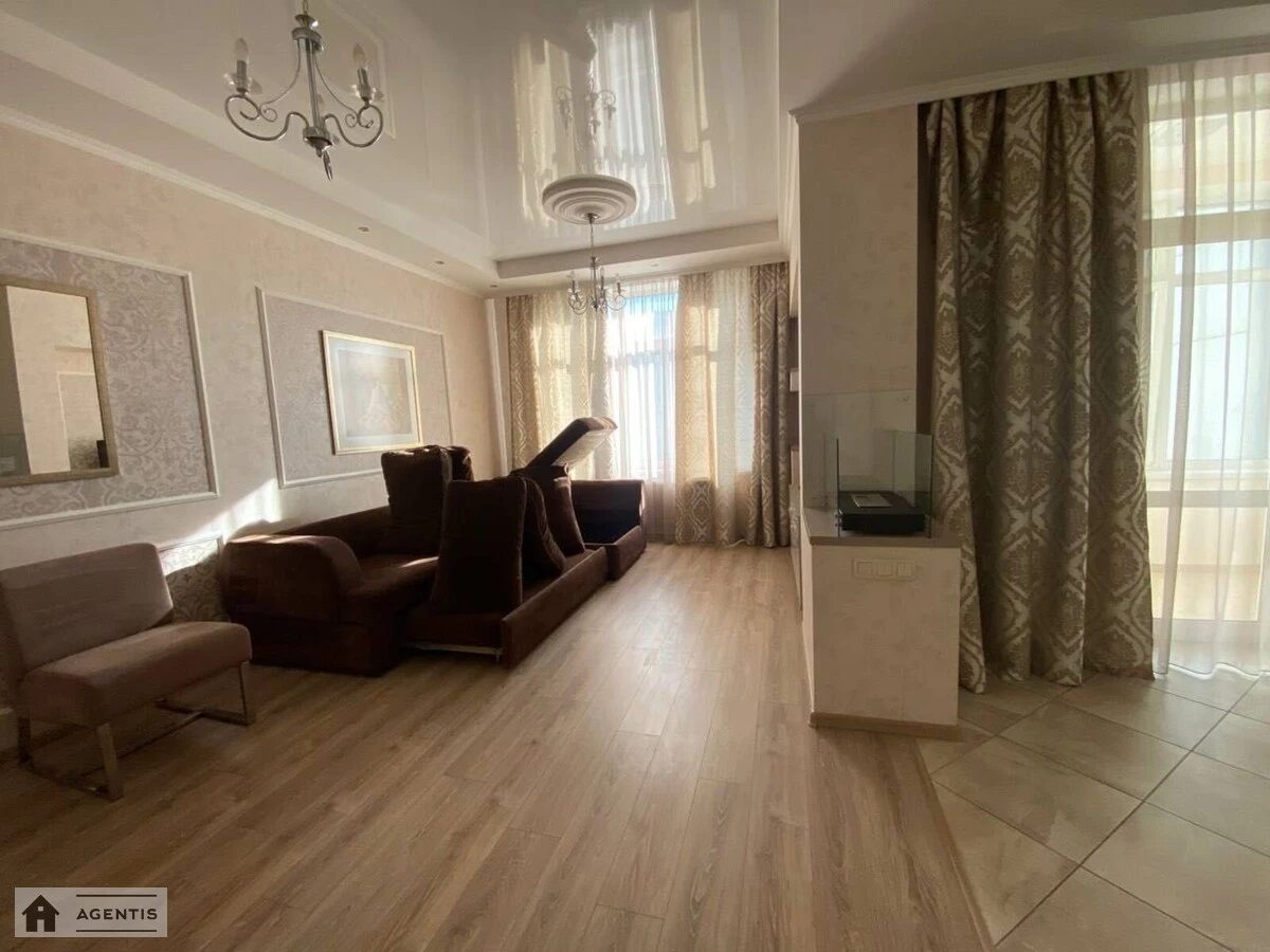 Apartment for rent. 2 rooms, 87 m², 17 floor/30 floors. 7, Andriya Verkhohlyada vul. Mykhayla Drahomirova, Kyiv. 