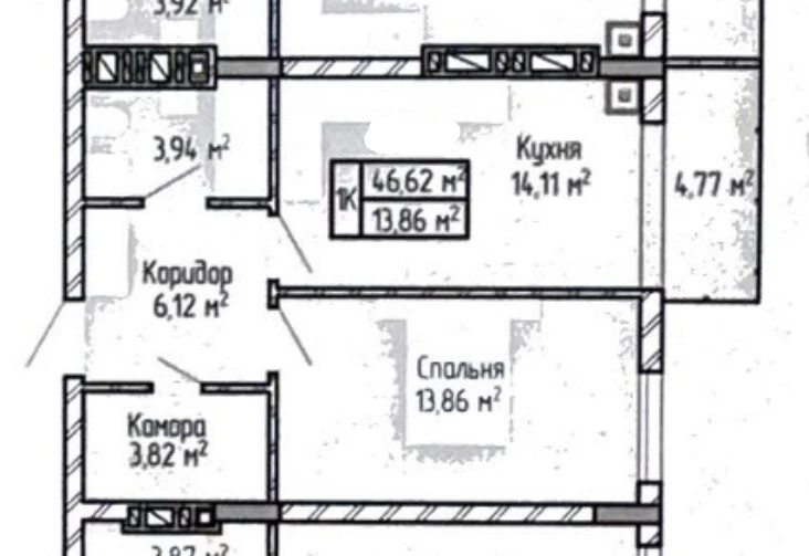 Apartments for sale. 1 room, 4662 m², 3rd floor/10 floors. 7, Verbytskoho M. vul., Ternopil. 