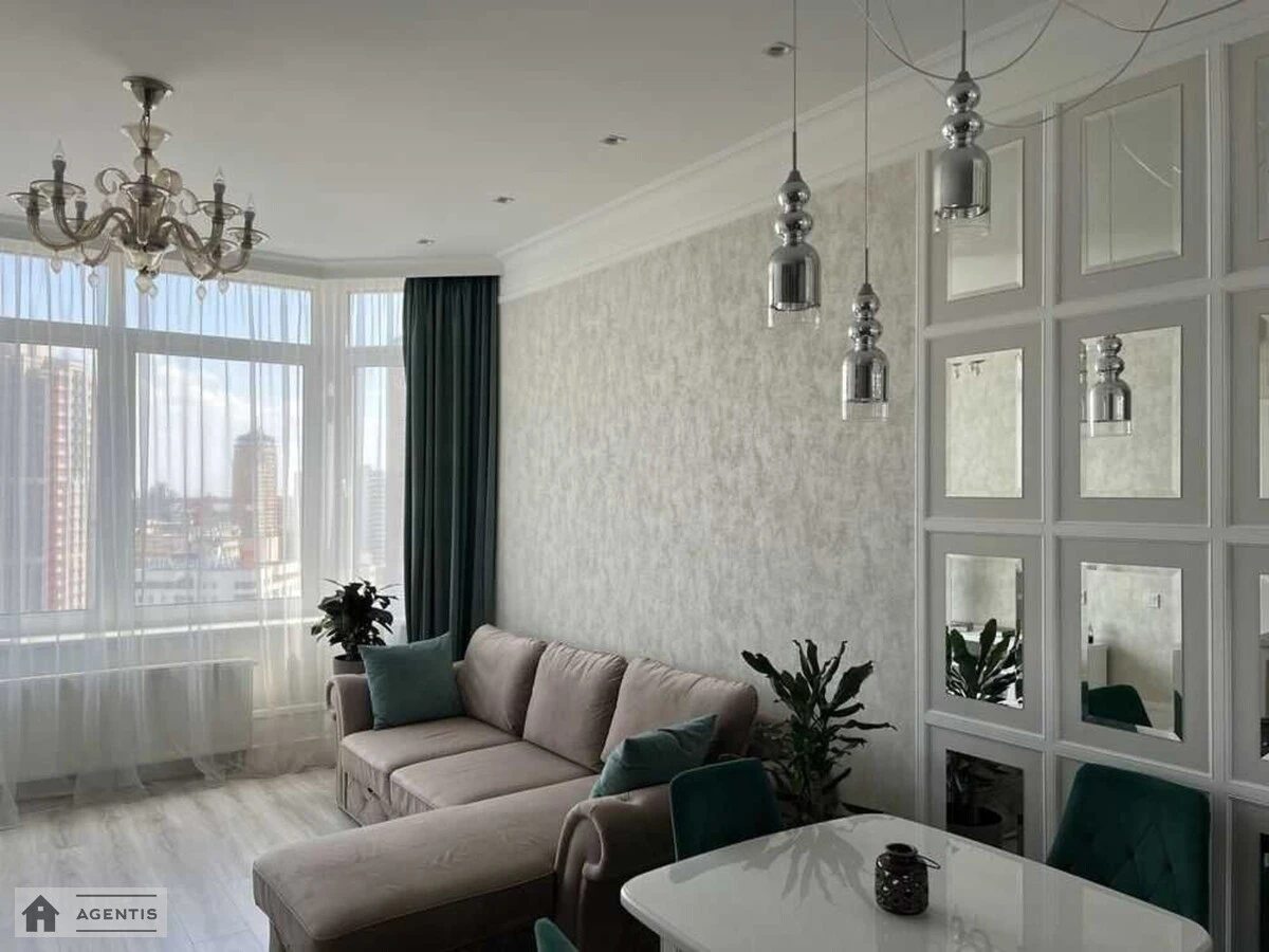 Apartment for rent. 2 rooms, 56 m², 15 floor/25 floors. Yevhena Konovaltsya vul. Shchorsa, Kyiv. 