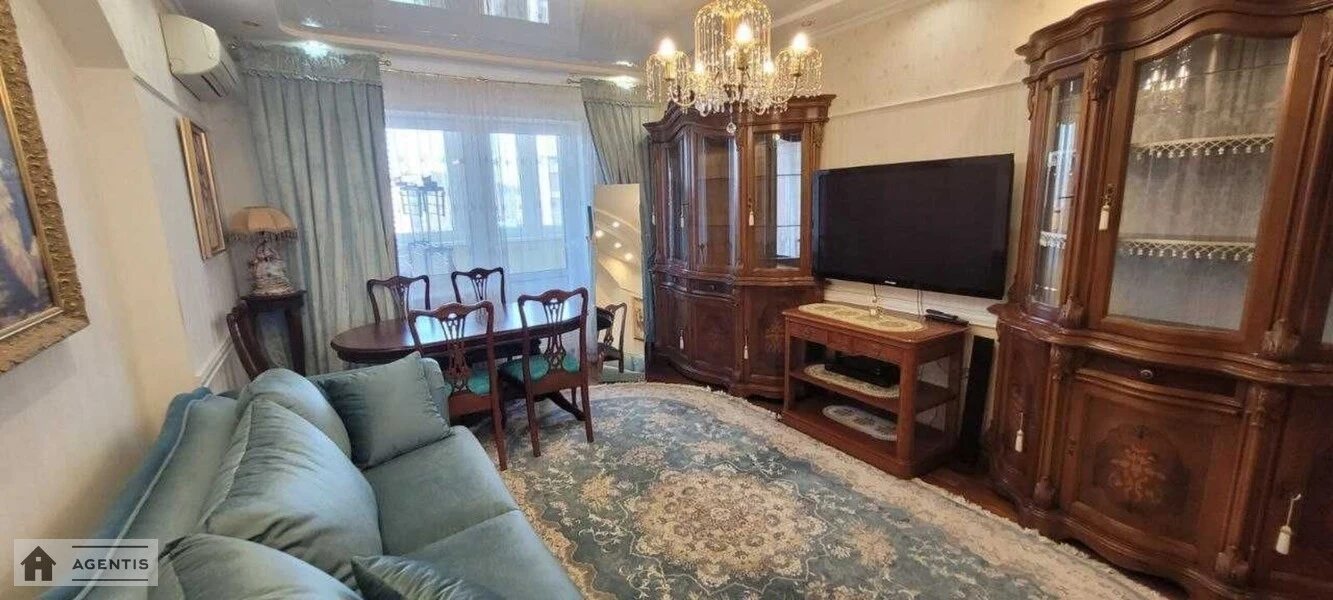 Apartment for rent. 3 rooms, 138 m², 14 floor/26 floors. 2, Sribnokilska 2, Kyiv. 