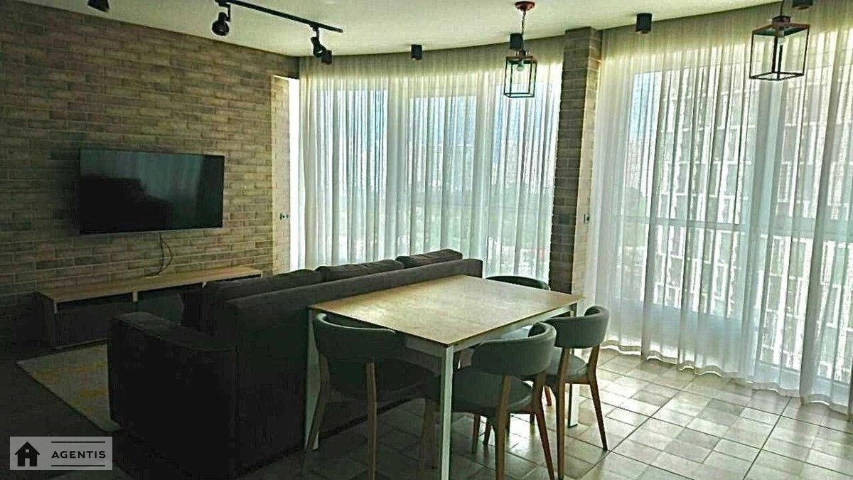 Apartment for rent. 3 rooms, 120 m², 10th floor/25 floors. 1, Zarichna 1, Kyiv. 