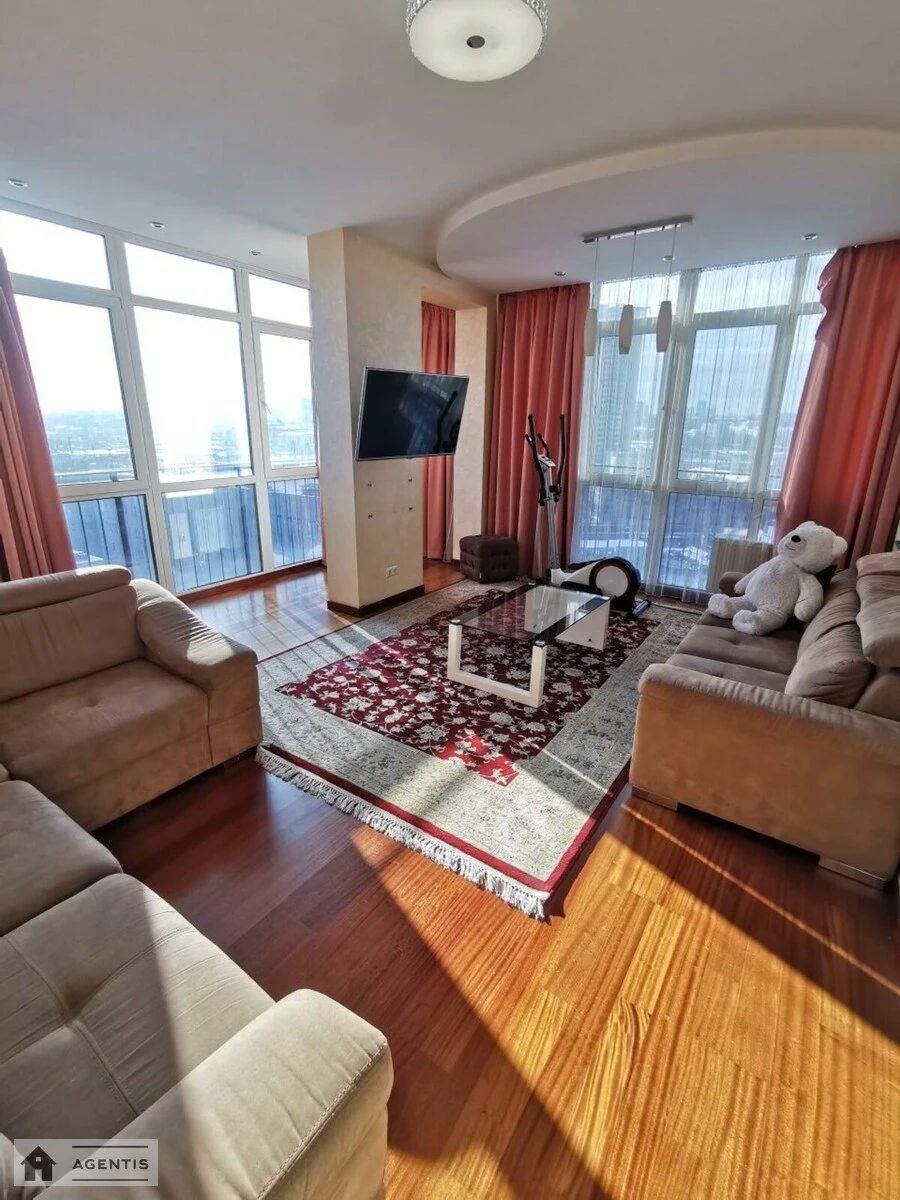 Apartment for rent. 3 rooms, 105 m², 13 floor/15 floors. 16, Zlatoustivska vul., Kyiv. 