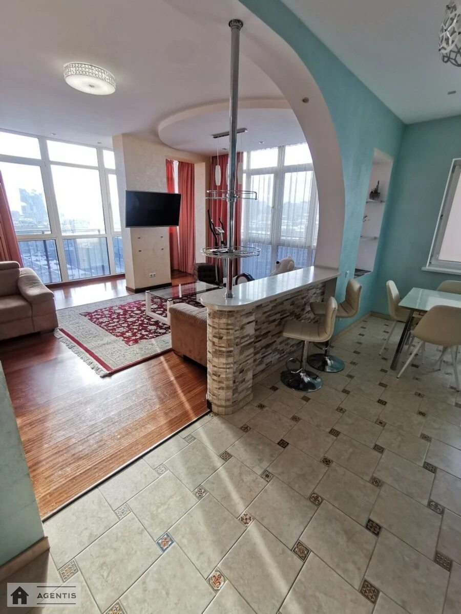 Apartment for rent. 3 rooms, 105 m², 13 floor/15 floors. 16, Zlatoustivska vul., Kyiv. 