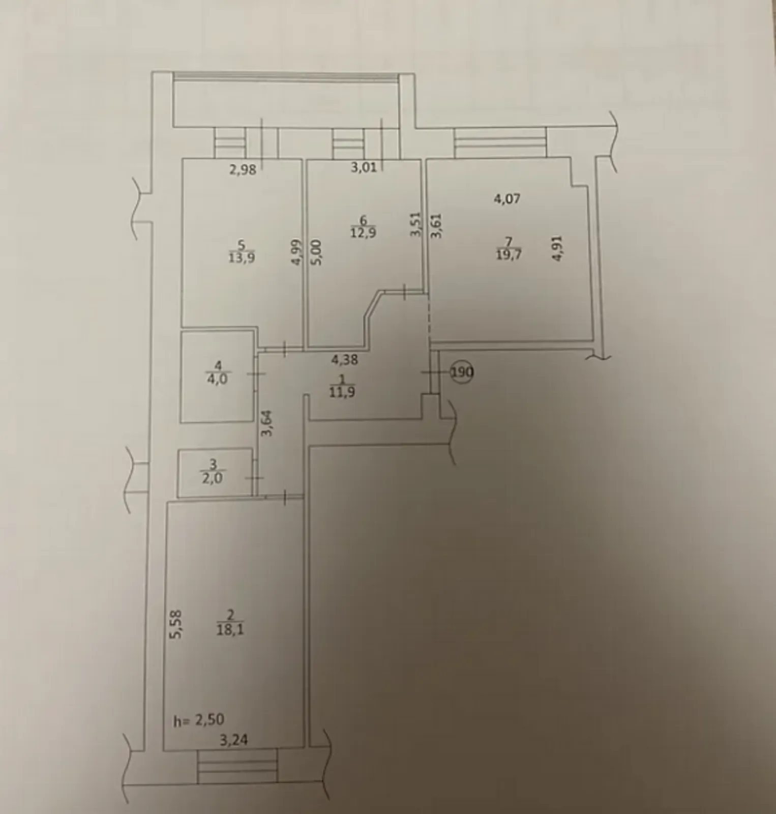 Продаж квартири. 3 rooms, 90 m², 10th floor/10 floors. Восточный, Тернопіль. 