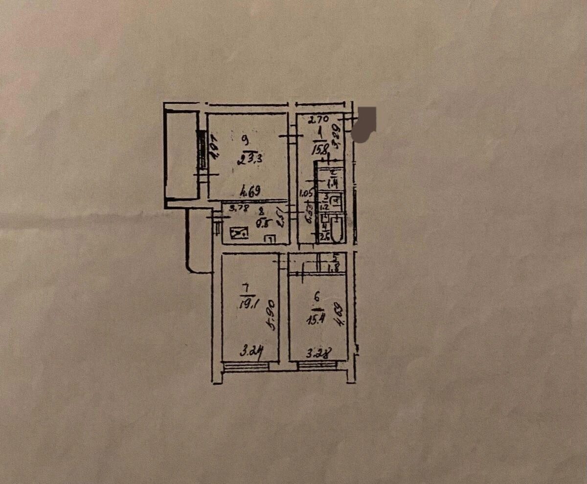 Сдам квартиру. 3 rooms, 83 m², 8th floor/20 floors. 8, Старонаводницкая 8, Киев. 