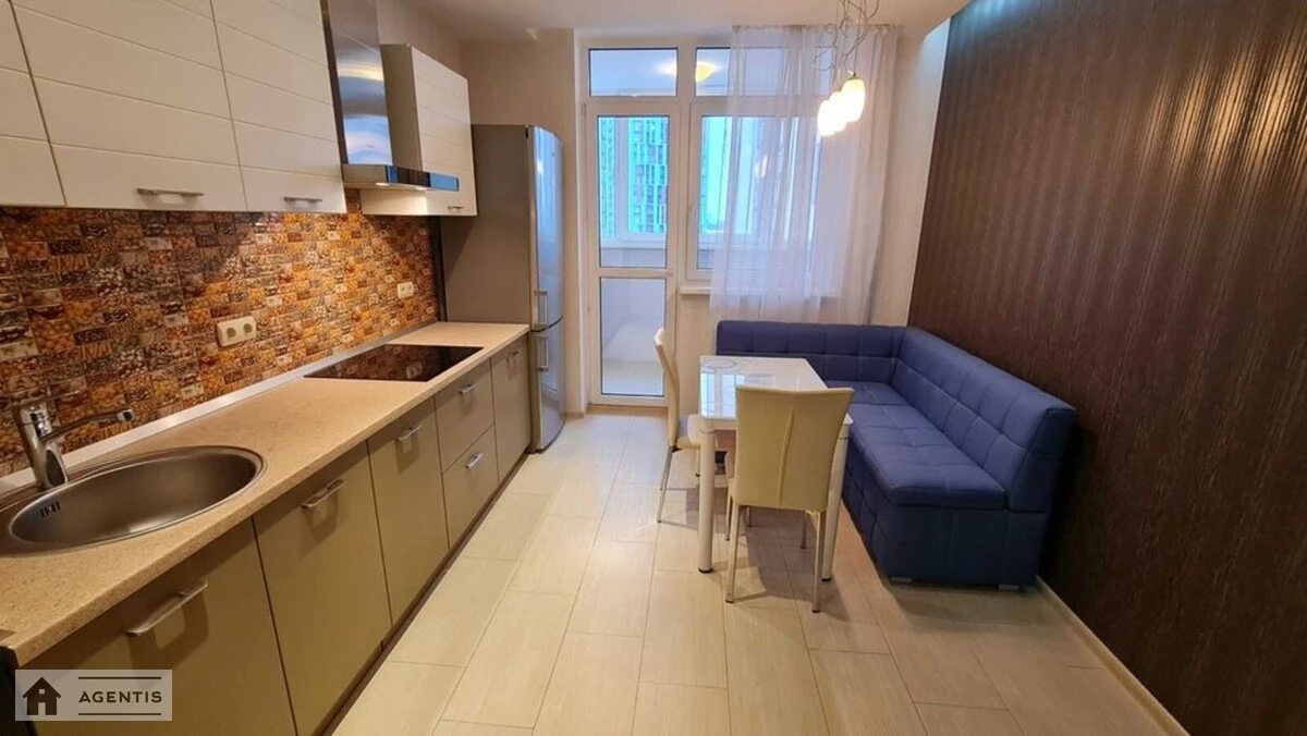 Apartment for rent. 1 room, 56 m², 16 floor/24 floors. 7, Bohdanivskyy prov., Kyiv. 