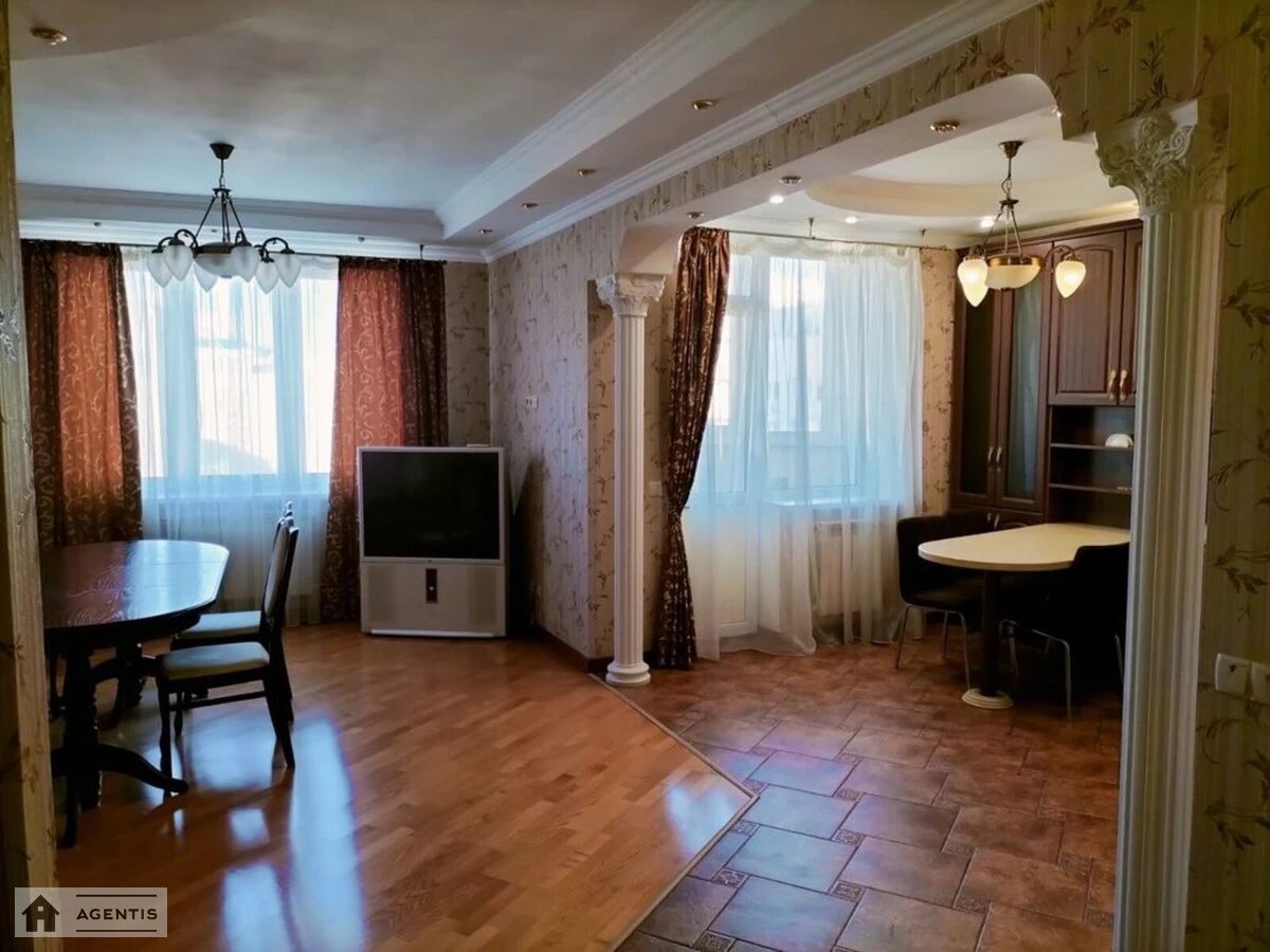 Здам квартиру. 4 rooms, 134 m², 18 floor/25 floors. 23, Дніпровська набережна 23, Київ. 