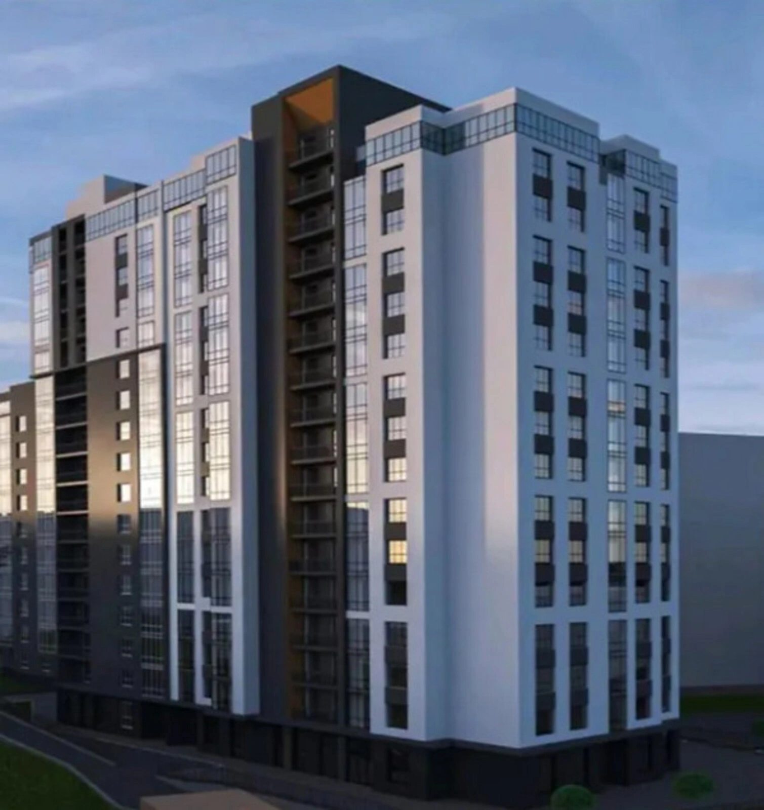 Apartments for sale 2 rooms, 542 m², 8th fl./16 floors. Nechaya Polkovnyka vul., Ternopil. 