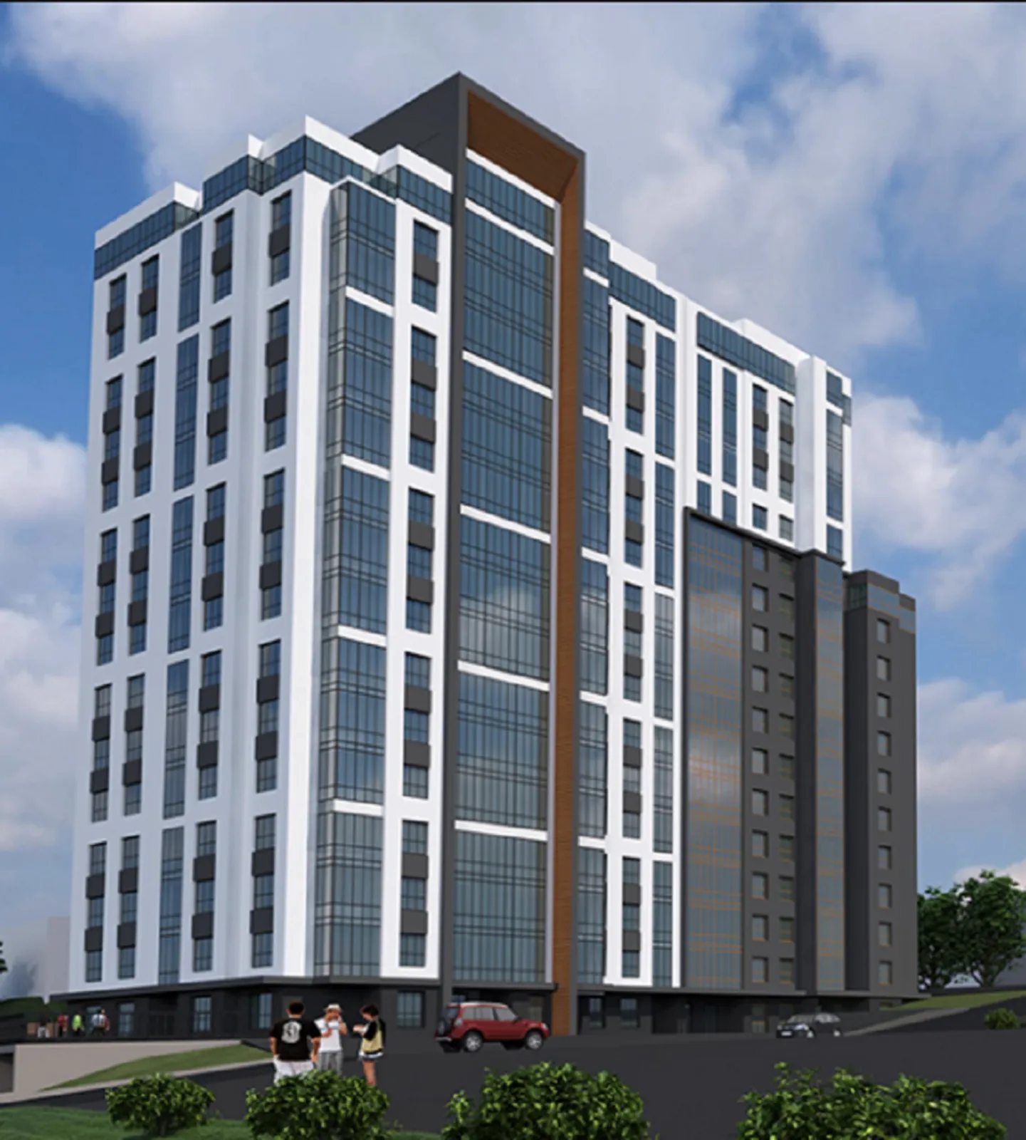 Apartments for sale 2 rooms, 542 m², 8th fl./16 floors. Nechaya Polkovnyka vul., Ternopil. 