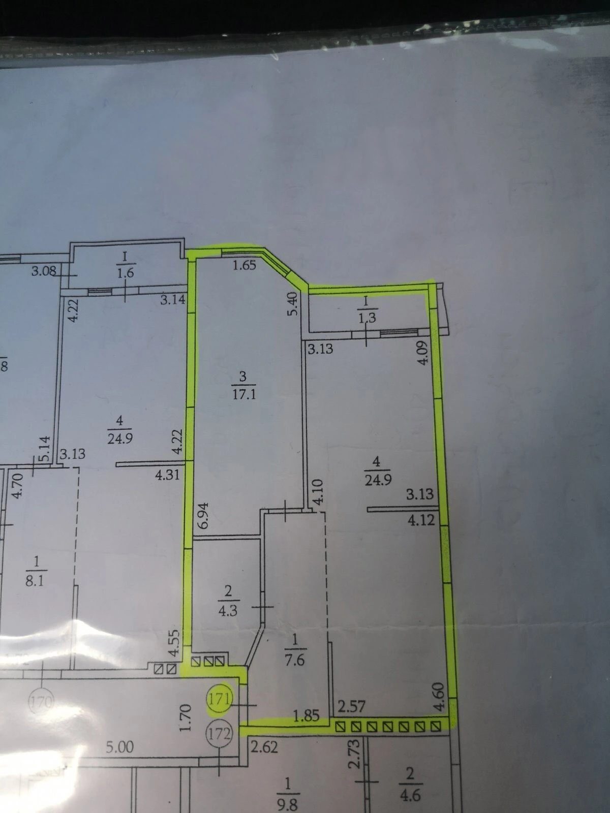 Продаж 2к квартири, 55,2 м.кв., вул Київська