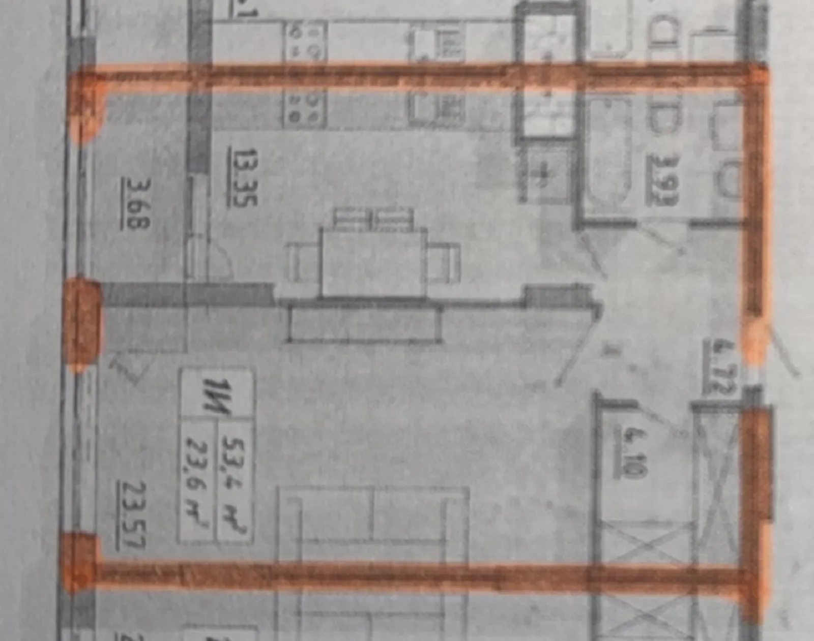 Продаж квартири 1 кімната, 53 m², 9 пов./10 поверхів. Центр, Тернопіль. 