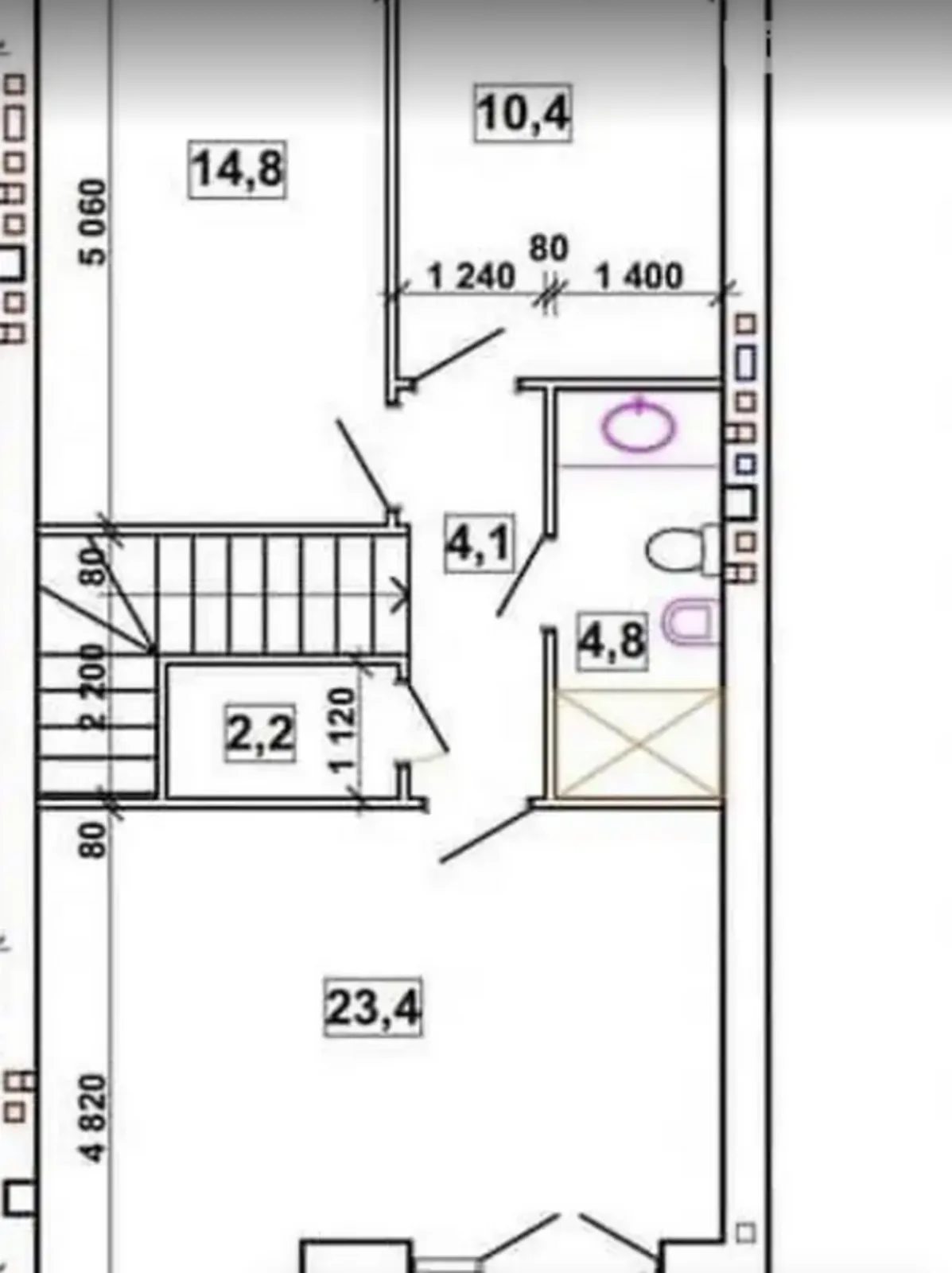 Продаж будинку 130 m², 2 поверхи. Гаи-Гречинские. 